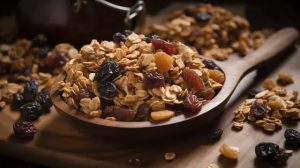 hạt granola cho bà bầu