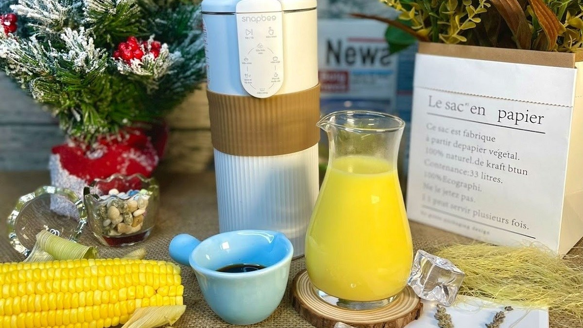 cách nấu sữa ngô bằng máy thơm ngon tại nhà